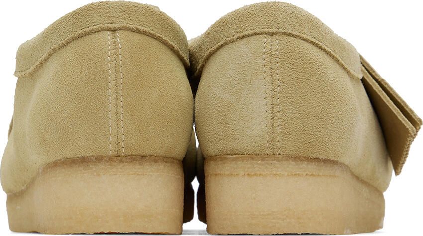 Clarks Originals Beige Suede Wallabee Derbys - Picture 2