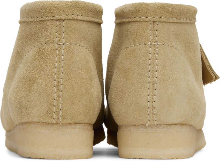 Clarks Originals Beige Wallabee Desert Boots - Picture 2