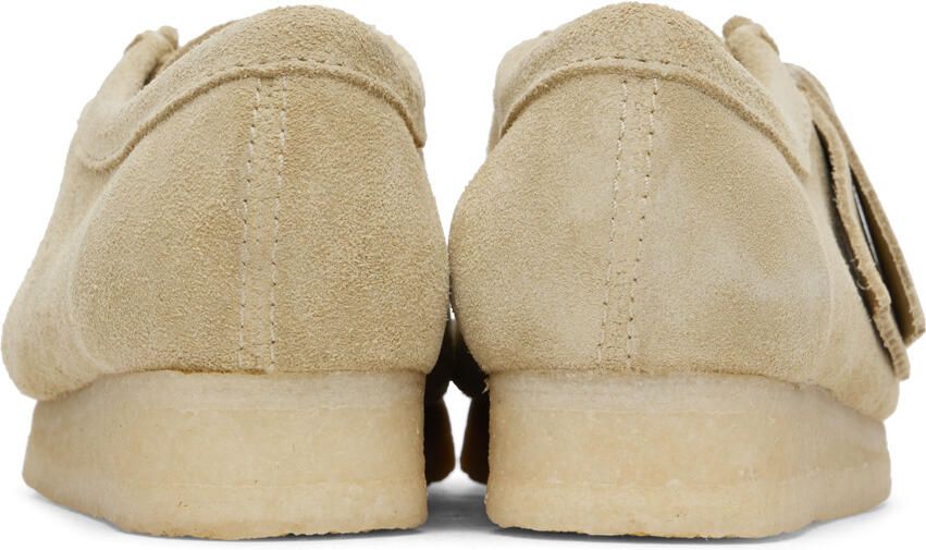 Clarks Originals Beige Suede Wallabee Derbys