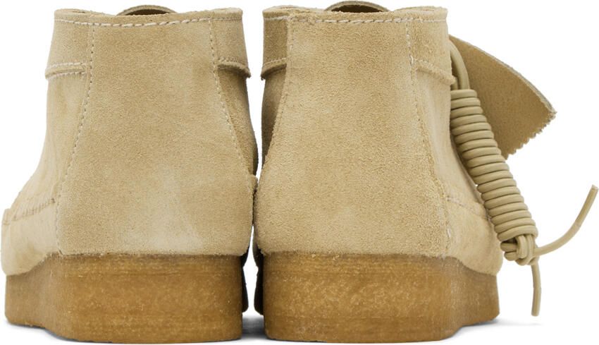 Clarks Originals Beige Weaver Desert Boots - Picture 2
