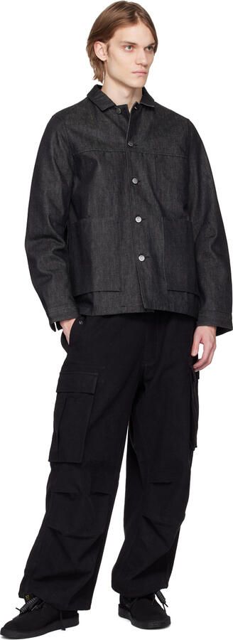 Clarks Originals Black Suede Coal Desert Boots - Picture 5