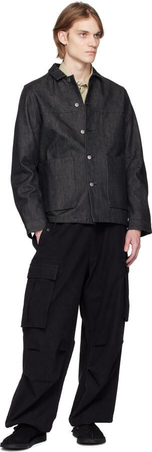 Clarks Originals Black Suede Desert Trek Derbys - Picture 5