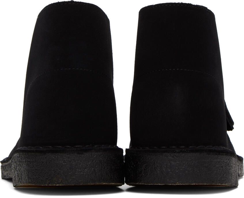 Clarks Originals Black Lace-Up Desert Boots