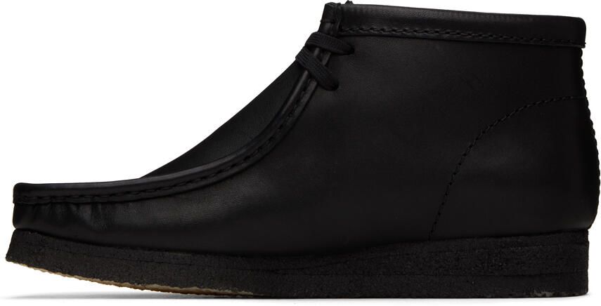 Clarks Originals Black Wallabee Desert Boots - Picture 7