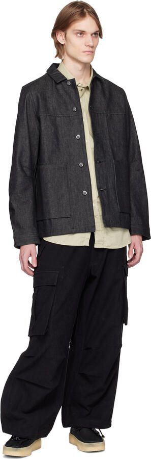 Clarks Originals Black Nubuck Wallabee Cup Lace-Up Shoes - Picture 9