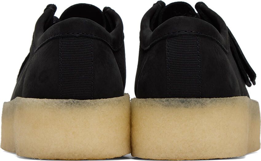 Clarks Originals Black Nubuck Wallabee Cup Lace-Up Shoes - Picture 12