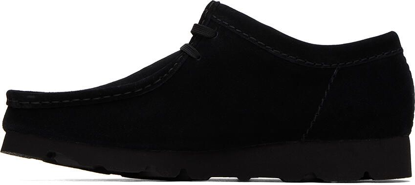 Clarks Originals Black Wallabee Derbys - Picture 4