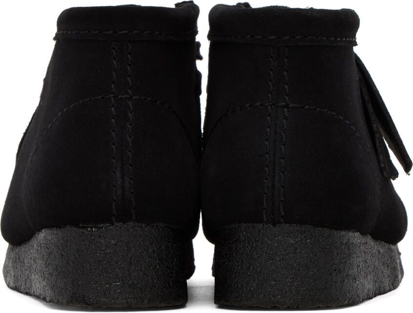 Clarks Originals Black Wallabee Desert Boots