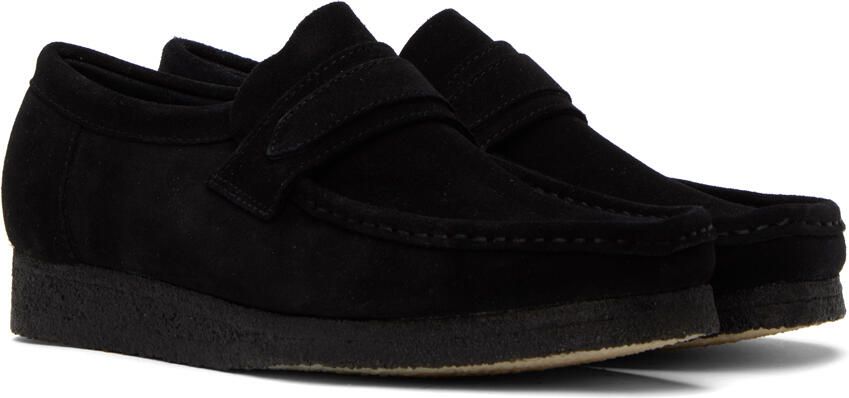 Clarks Originals Black Wallabee Loafers - Picture 2