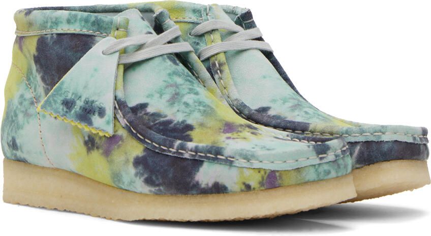 Clarks Originals Blue Wallabee Boots - Picture 2