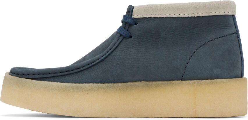 Clarks Originals Blue Wallabee Cup Desert Boots - Picture 3