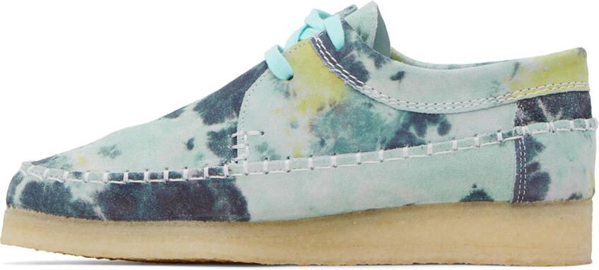 Clarks Originals Blue Weaver Derbys - Picture 3