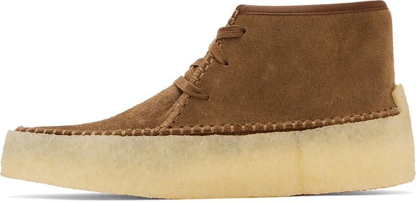Clarks Originals Brown Caravan Desert Boots - Picture 3