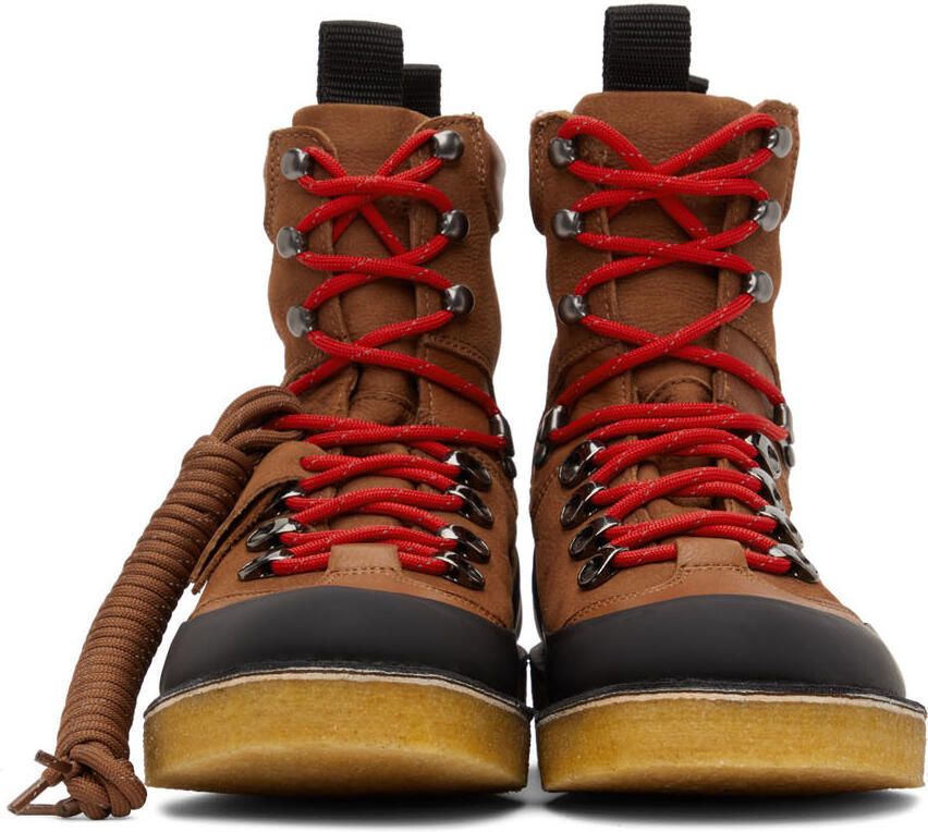 Clarks Originals Brown Desert Coal Hike Boots - Picture 2