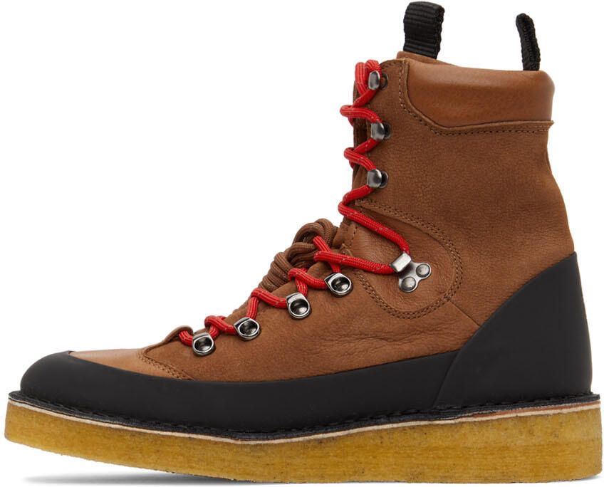 Clarks Originals Brown Desert Coal Hike Boots - Picture 3