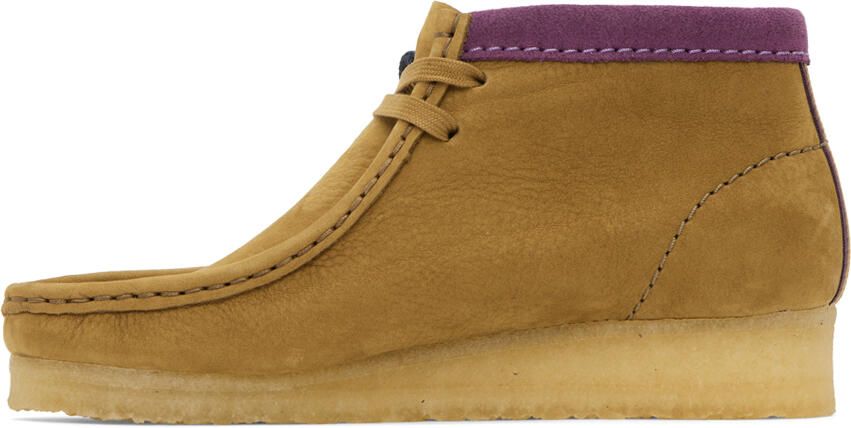 Clarks Originals Brown Wallabee Boots - Picture 3