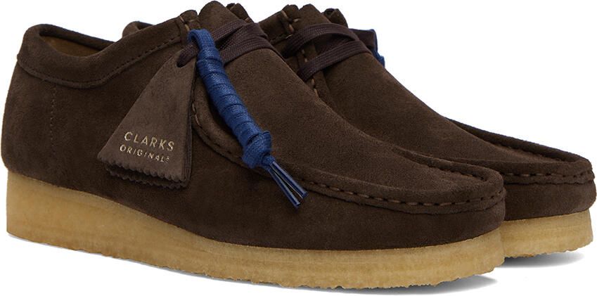 Clarks Originals Brown Wallabee Derbys - Picture 2