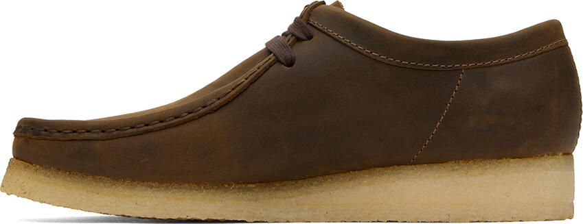 Clarks Originals Brown Wallabee Derbys - Picture 3
