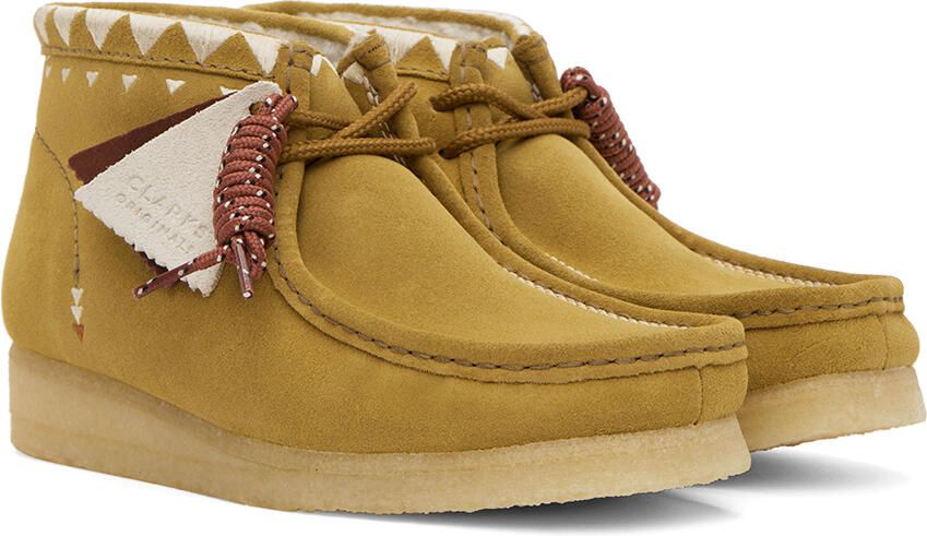 Clarks Originals Brown Wallabee Desert Boots - Picture 2