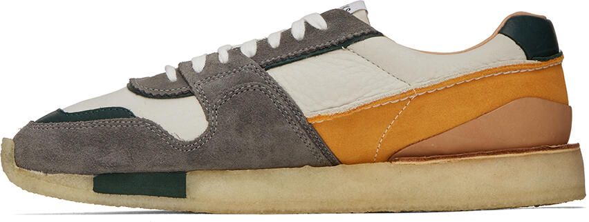 Clarks Originals Gray Tor Run Sneakers - Picture 3