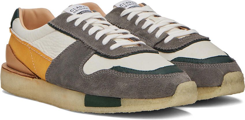 Clarks Originals Gray Tor Run Sneakers - Picture 2