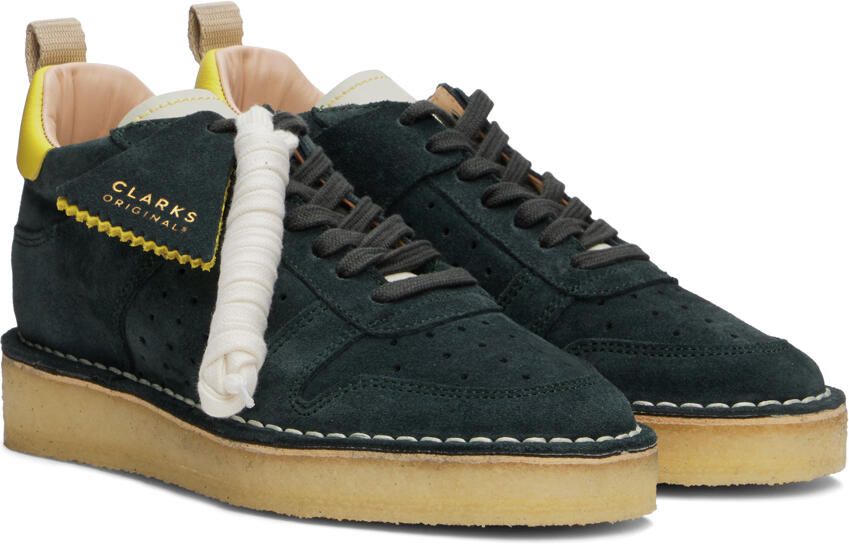 Clarks Originals Green Desert Run Low-Top Sneakers - Picture 2