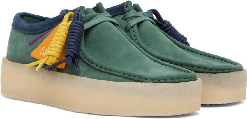 Clarks Originals Green Wallabee Cup Oxfords - Picture 2