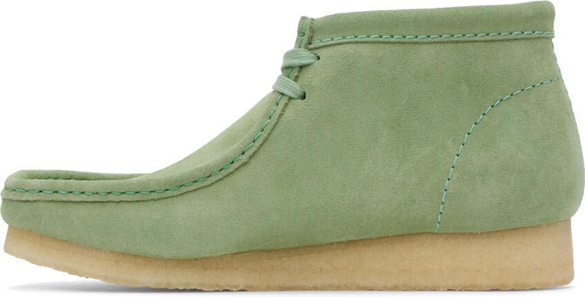 Clarks Originals Green Wallabee Desert Boots - Picture 3
