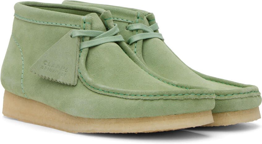 Clarks Originals Green Wallabee Desert Boots - Picture 2