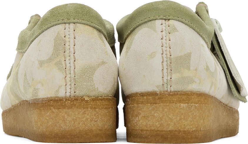 Clarks Originals Green Wallabee Oxfords