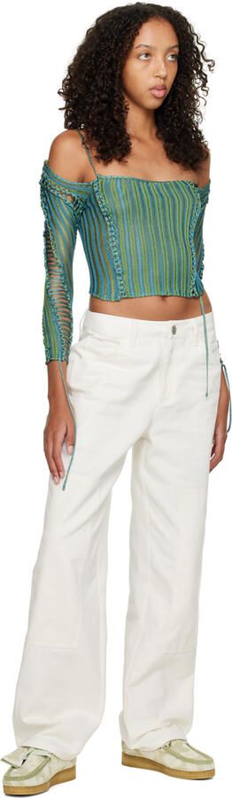 Clarks Originals Green Wallabee Oxfords - Picture 4