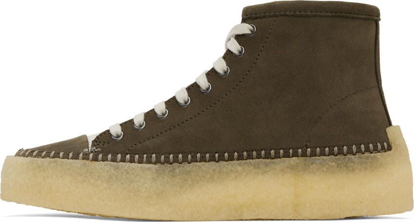 Clarks Originals Khaki Caravan Desert Boots - Picture 3