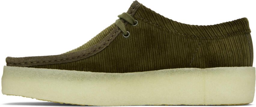 Clarks Originals Khaki Wallabee Cup Oxfords - Picture 3