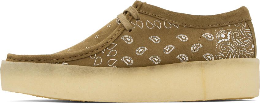 Clarks Originals Khaki Wallabee Cup Oxfords - Picture 3