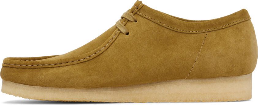 Clarks Originals Khaki Wallabee Oxfords - Picture 3