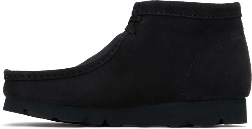 Clarks Originals Navy Beams Edition Wallabee Desert Boots - Picture 3