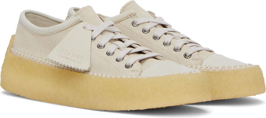 Clarks Originals Off-White Caravan Low Sneakers - Picture 2