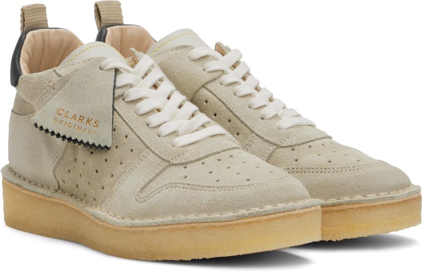 Clarks Originals Off-White Desert Run Low Sneakers - Picture 2