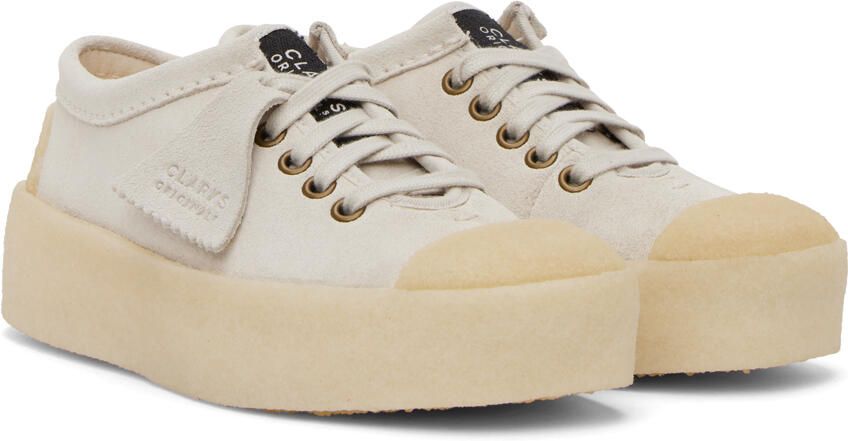 Clarks Originals Off-White Tor Hoop Sneakers - Picture 2