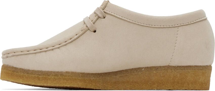Clarks Originals Off-White Wallabee Derbys - Picture 3