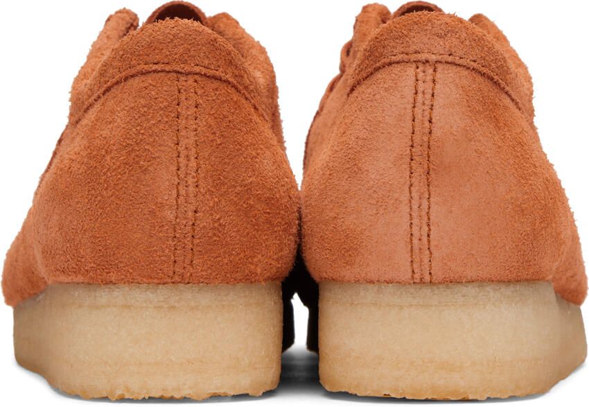 Clarks Originals Orange Wallabee Derbys