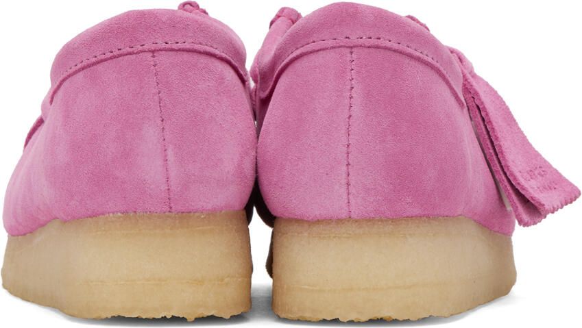 Clarks Originals Pink Wallabee Derbys