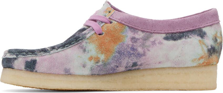 Clarks Originals Purple Wallabee Derbys - Picture 3