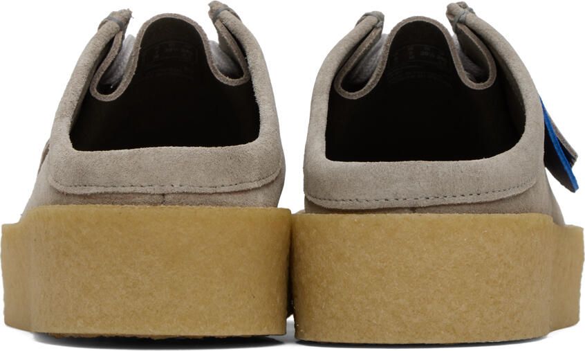 Clarks Originals SSENSE Exclusive Gray Them Skates Edition Wallabeecup Lo Oxfords