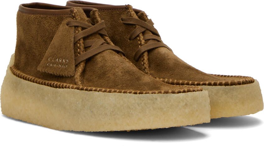 Clarks Originals Tan Caravan Origin Boots - Picture 2