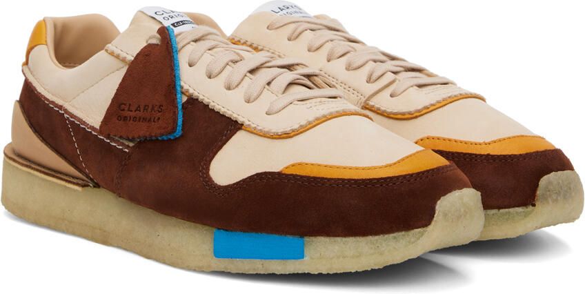 Clarks Originals Tan Tor Run Sneakers - Picture 2