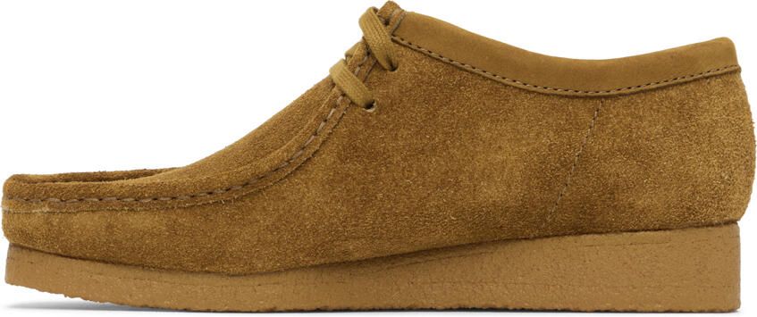 Clarks Originals Tan Wallabee Derbys - Picture 3