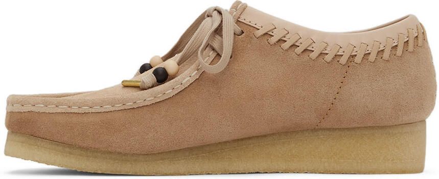 Clarks Originals Tan Wallabee Derbys - Picture 3