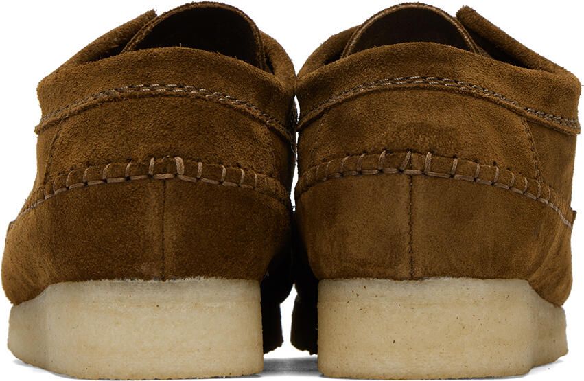 Clarks Originals Brown Suede Weaver Lace-Up Shoes