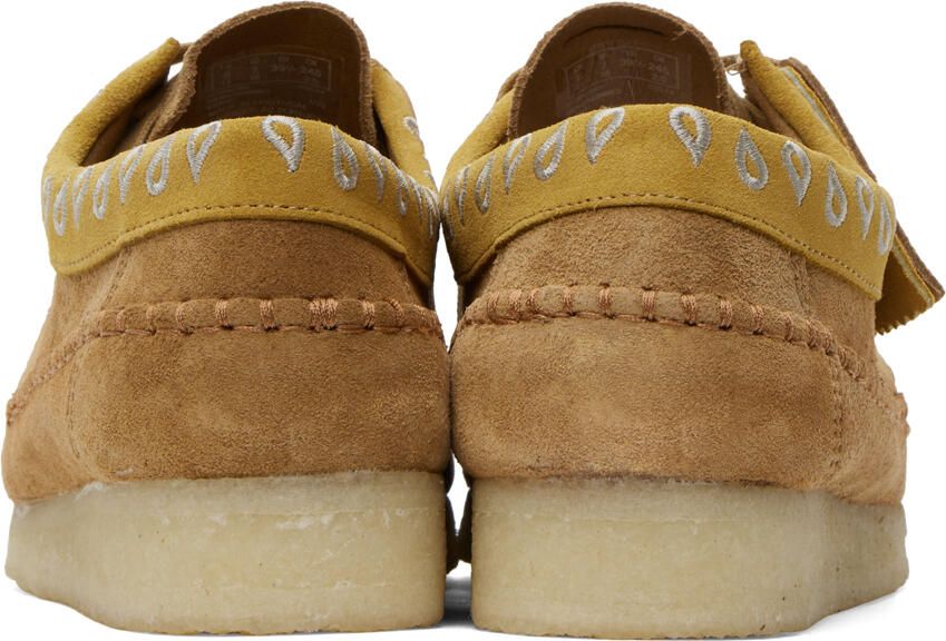 Clarks Originals Tan Weaver Derbys - Picture 5